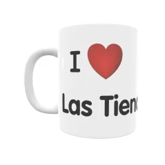 Taza - I ❤ Las Tiendas Regalo original y funcional. Taza personalizada de tu localidad.