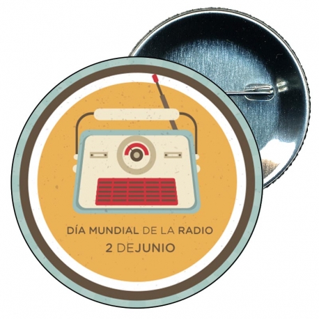 Chapa 58 Día mundial de la Radio 2 Junio.