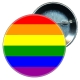10 Chapas 58 mm - Bandera Gay
