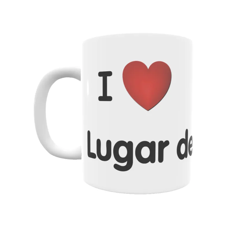 Taza - I ❤ Lugar de Abajo