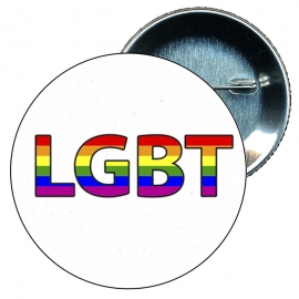 Chapa 58 mm LGBT Gay - Bandera Gay - Orgullo gay - Pride
