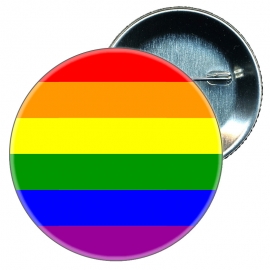 Chapa 25 mm - Bandera Gay