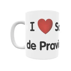 Taza - I ❤ San Esteban de Pravia Regalo original y funcional. Taza personalizada de tu localidad.