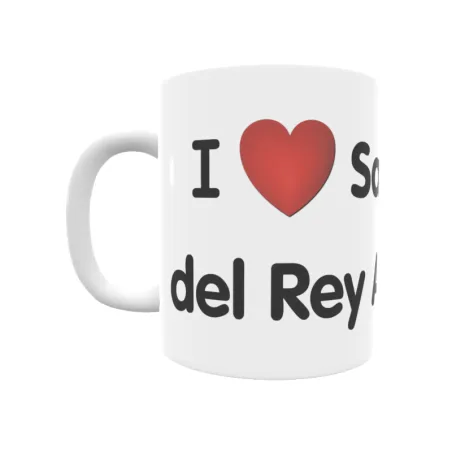 Taza - I ❤ San Martín del Rey Aurelio Regalo original y funcional. Taza personalizada de tu localidad.