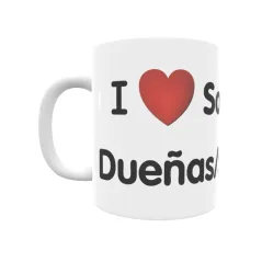 Taza - I ❤ Soto de Dueñas/Sotu Regalo original y funcional. Taza personalizada de tu localidad.