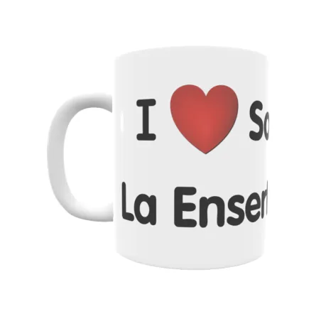 Taza - I ❤ Soto de La Ensertal Regalo original y funcional. Taza personalizada de tu localidad.