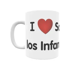 Taza - I ❤ Soto de los Infantes Regalo original y funcional. Taza personalizada de tu localidad.