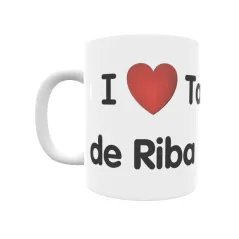 Taza - I ❤ Tamayanes de Riba Regalo original y funcional. Taza personalizada de tu localidad.