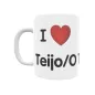 Taza - I ❤ Teijo/O Teixo