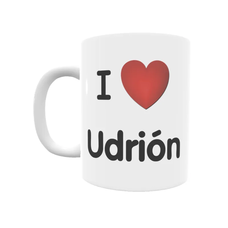 Taza - I ❤ Udrión