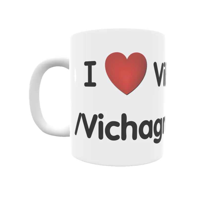 Taza - I ❤ Villagrufe/Vichagrufe