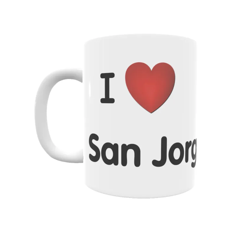 Taza - I ❤ San Jorge de Alor