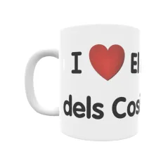 Taza - I ❤ El Maset dels Cosins Regalo original y funcional. Taza personalizada de tu localidad.