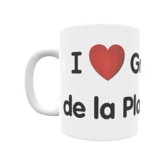 Taza - I ❤ Granollers de la Plana Regalo original y funcional. Taza personalizada de tu localidad.