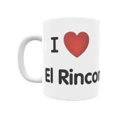 Taza - I ❤ El Rinconcillo Regalo original y funcional. Taza personalizada de tu localidad.