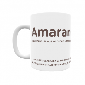 Taza - Amaranto