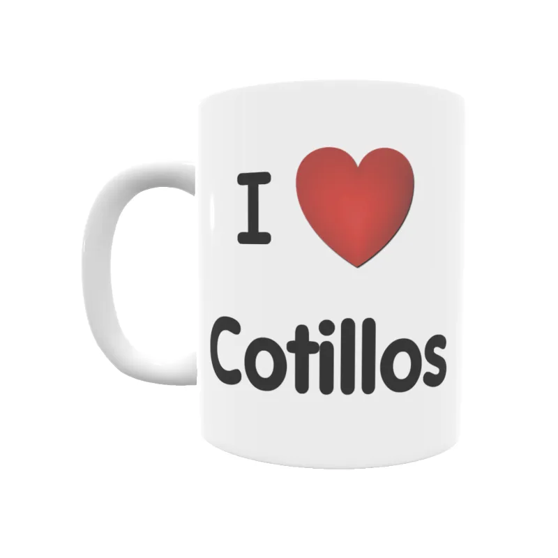 Taza - I ❤ Cotillos