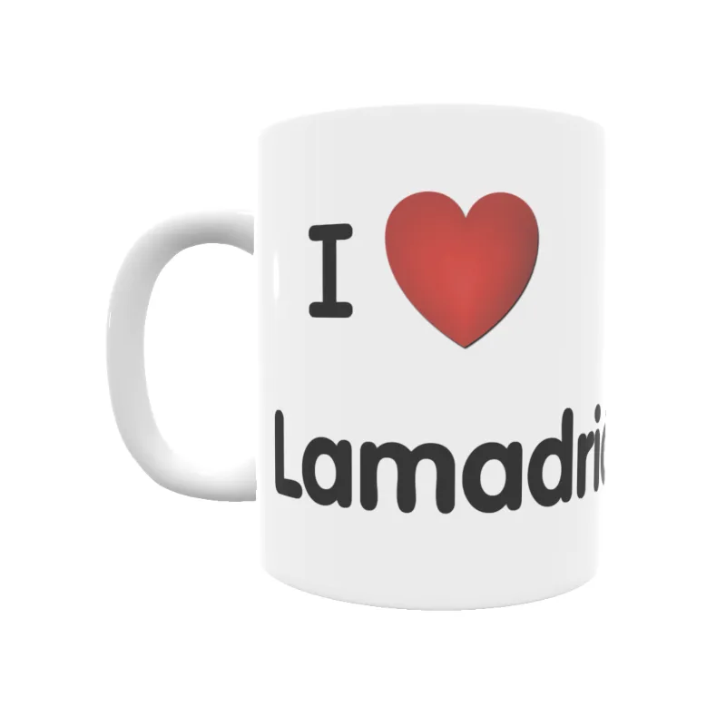 Taza - I ❤ Lamadrid