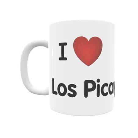 Taza - I ❤ Los Picayos Regalo original y funcional. Taza personalizada de tu localidad.