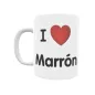 Taza - I ❤ Marrón