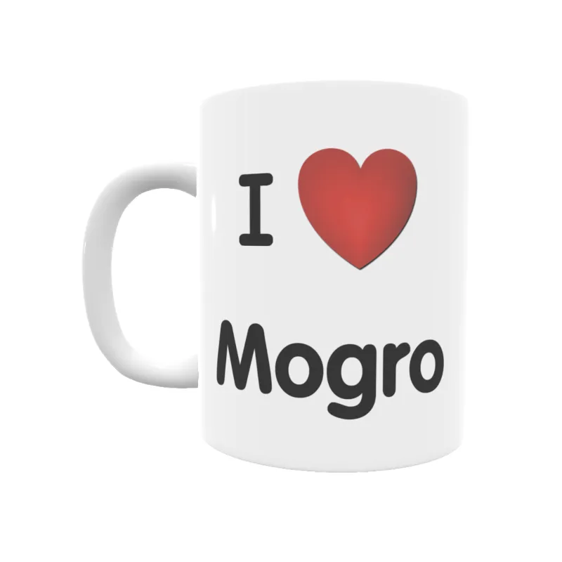 Taza - I ❤ Mogro