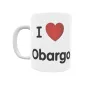 Taza - I ❤ Obargo