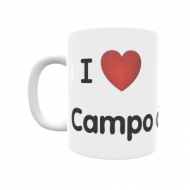 Taza - I ❤ Campo de Aras