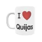 Taza - I ❤ Quijas