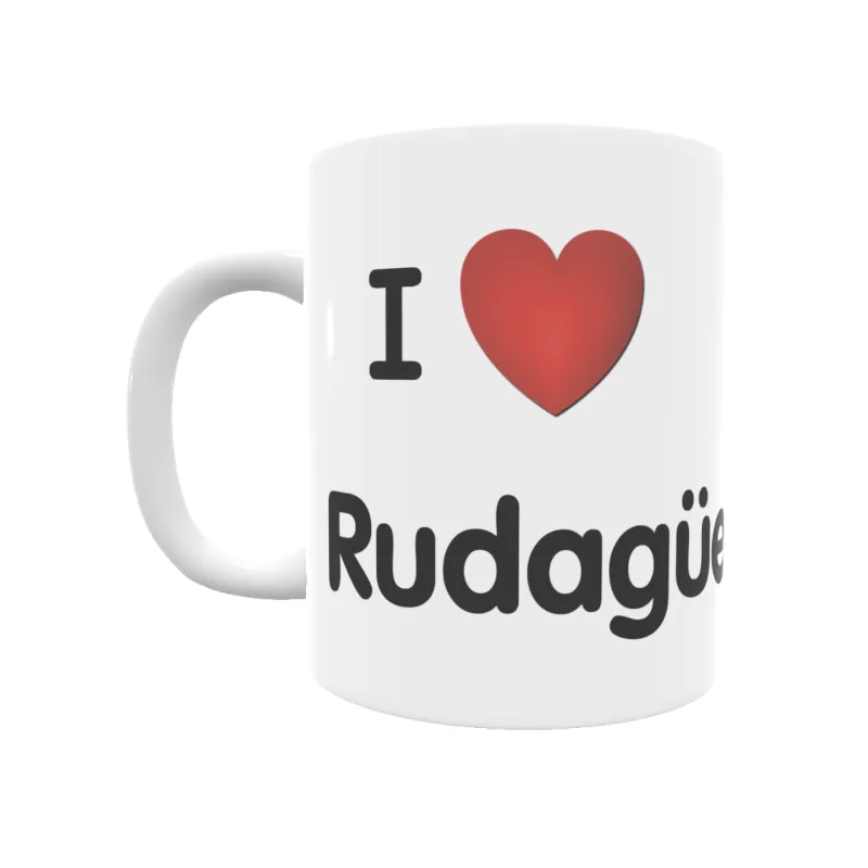 Taza - I ❤ Rudagüera