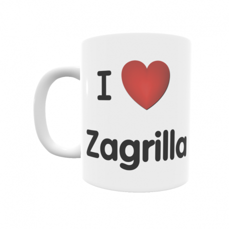 Taza - I ❤ Zagrilla