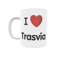 Taza - I ❤ Trasvía Regalo original y funcional. Taza personalizada de tu localidad.