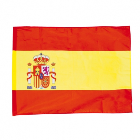 Llavero bandera española grabado con textos o pequeño logo
