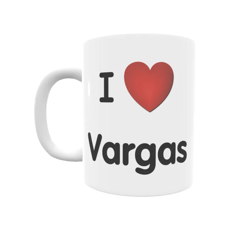 Taza - I ❤ Vargas