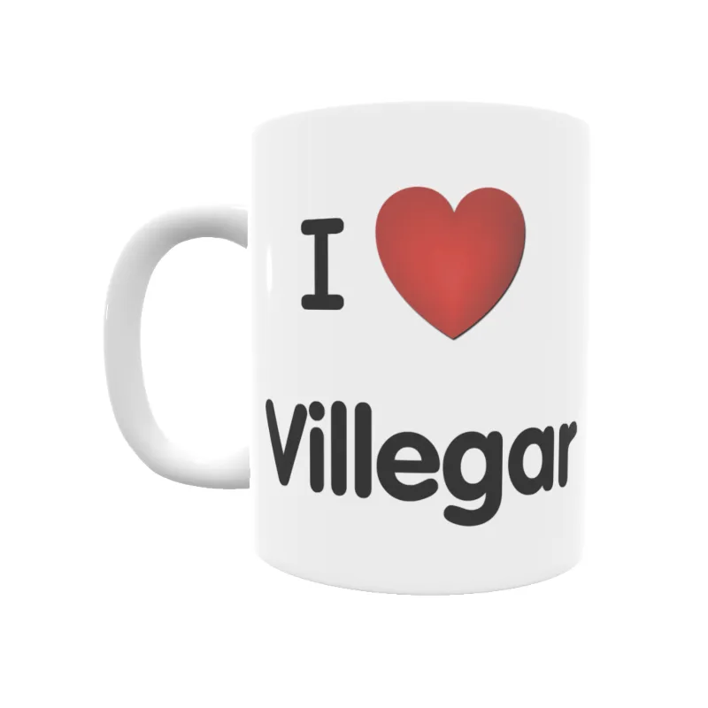 Taza - I ❤ Villegar