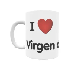 Taza - I ❤ Virgen de la Peña Regalo original y funcional. Taza personalizada de tu localidad.