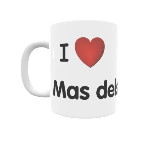 Taza - I ❤ Mas dels Frares Regalo original y funcional. Taza personalizada de tu localidad.