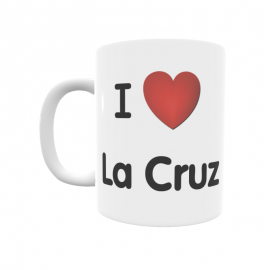 Taza - I ❤ La Cruz