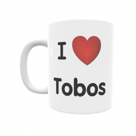 Taza - I ❤ Tobos