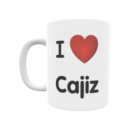 Taza - I ❤ Cajiz