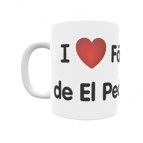 Taza - I ❤ Fábrica de El Pedroso