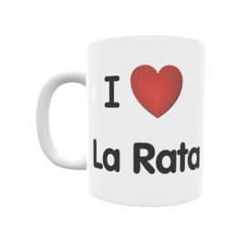 Taza - I ❤ La Rata