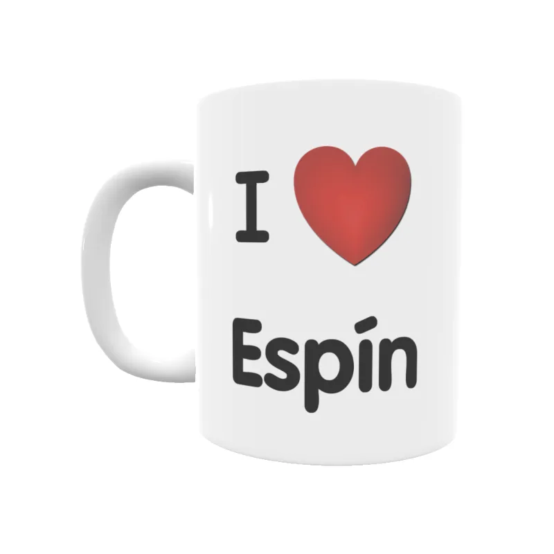 Taza - I ❤ Espín