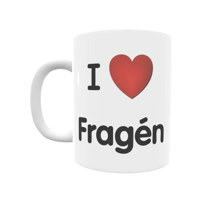 Taza - I ❤ Fragén