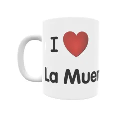 Taza - I ❤ La Muera Regalo original y funcional. Taza personalizada de tu localidad.