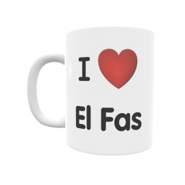 Taza - I ❤ El Fas