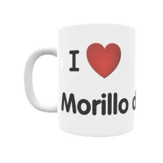 Taza - I ❤ Morillo de Tou Regalo original y funcional. Taza personalizada de tu localidad.