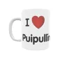 Taza - I ❤ Puipullín