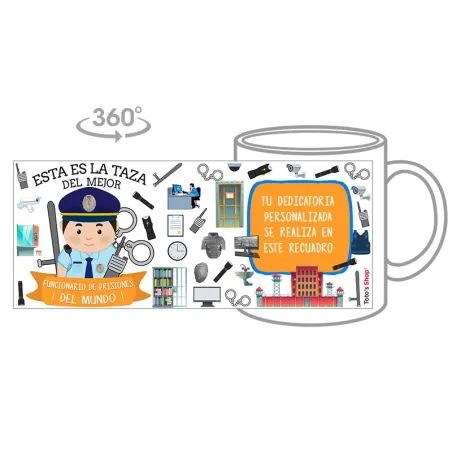 Taza Funcionario de Prisiones