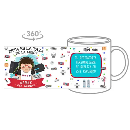 Taza Gamer (Ella)