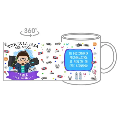 Taza Gamer (Él)